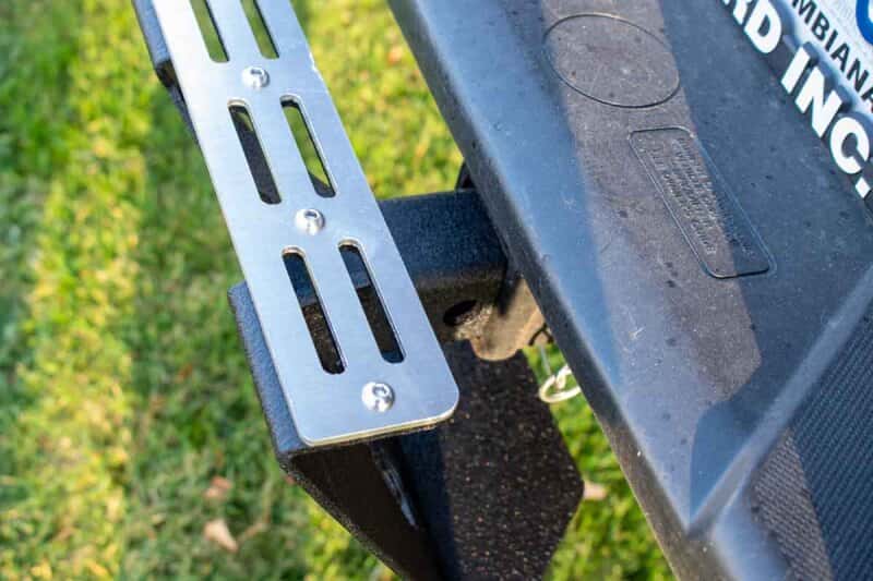 Fishbone Offroad — Fishbone Offroad 2In Receiver Hitch Mounted Step - Black Powdercoat Steel - view 14