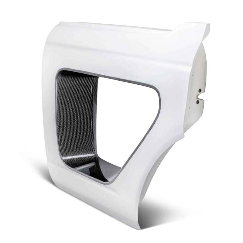 Anderson Composites — Anderson Composites 21-22 Ford Bronco 4DR Fiberglass Rear Doors (Pair) w/ CF Inserts - Off Road - view 3