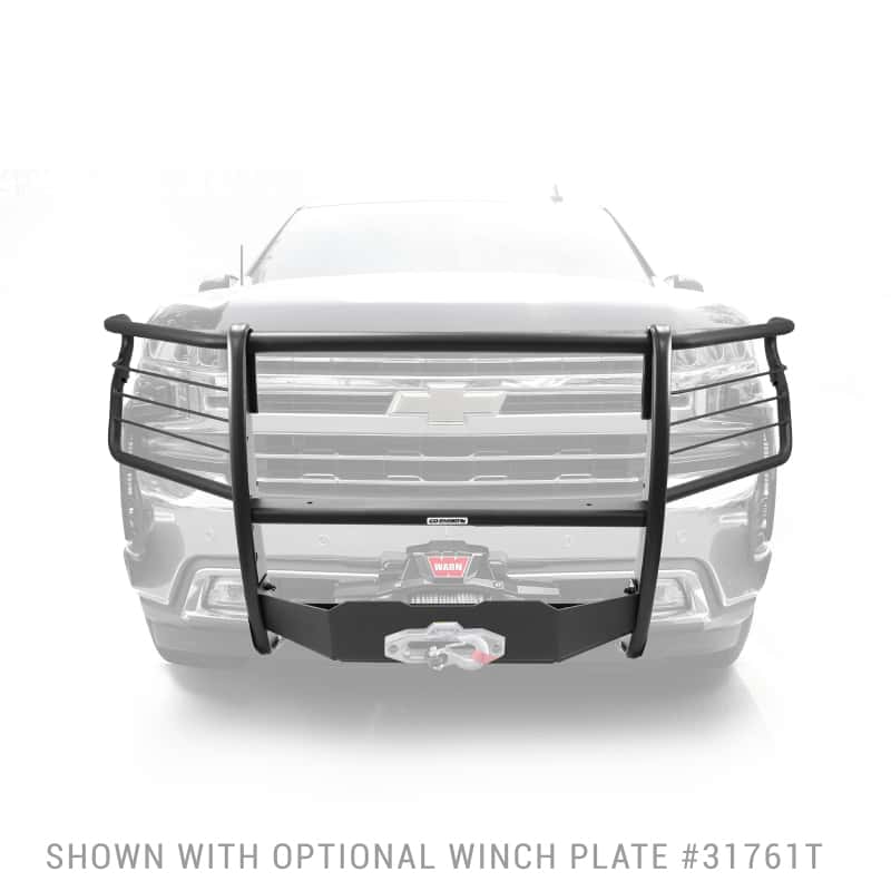 Go Rhino — Go Rhino 19-20 Chevrolet Silverado 1500 3000 Extreme Series StepGuard - Textured Black
3100 Grille Guard - view 5