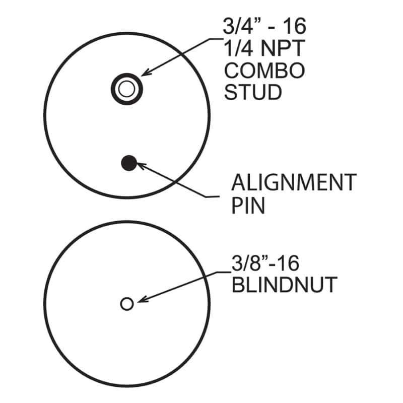 Firestone — Firestone Ride-Rite Replacement Bellow 224CZ (For Kit PN 2596 / 2299 / 2597 / 2550) (W217606401)
Replacement Bellows
SuspAirBag/Bellows - view 3