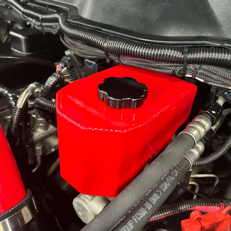 Wehrli — Wehrli 06-23 Cummins 5.9L/6.7L Brake Master Cylinder Reservoir Cover - Bengal Red
Cvr Brk 06-24 BR - view 7