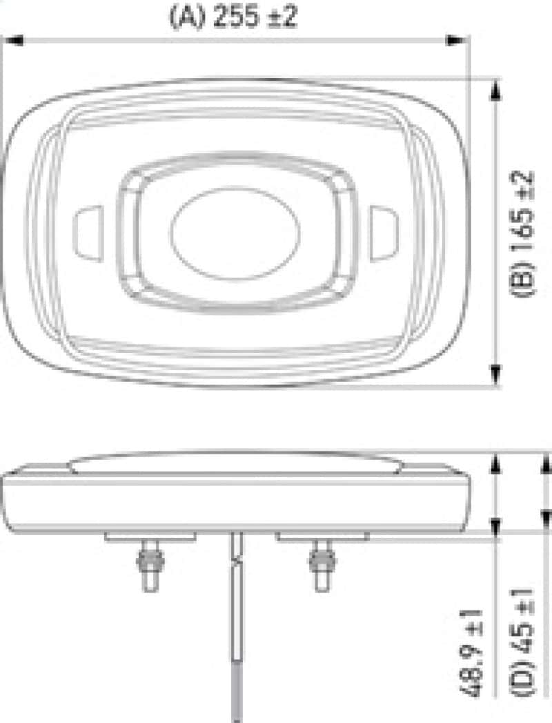 Hella — Hella L/Bar Mini 10In Led (Mv Fxd Amber Lens)
Optical Accessory - view 3