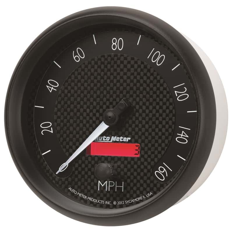 AutoMeter — Autometer GT Series 5in In Dash 0-160 MPH Electronic Programmable Speedometer
5" SPEEDO, 160 MPH, - view 8