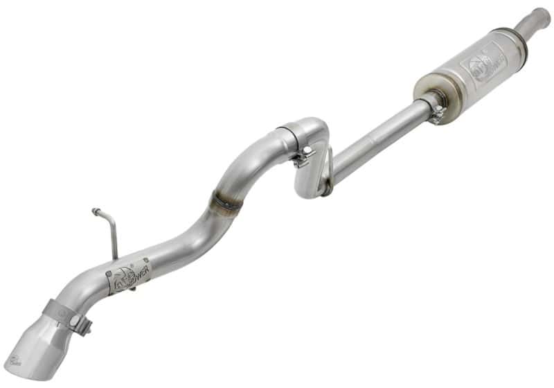 aFe — aFe MACH Force-Xp 2.5in Catback High-Tuck Exhaust 18-21 Jeep Wrangler (JL)3.6L 4-Door - Polished Tip
Cat-Back Exhaust - view 2