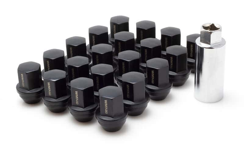 Wheel Mate — Wheel Mate WM14T Closed End Lug Nuts - QTY 20/Black - view 2