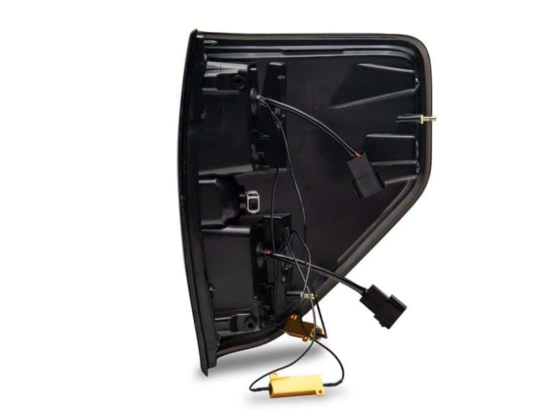 Raxiom — Raxiom 09-14 Ford F-150 Styleside Axial Series LED Tail Lights w/ Halo- Blk Housing (Smoked Lens)
Lights - view 5