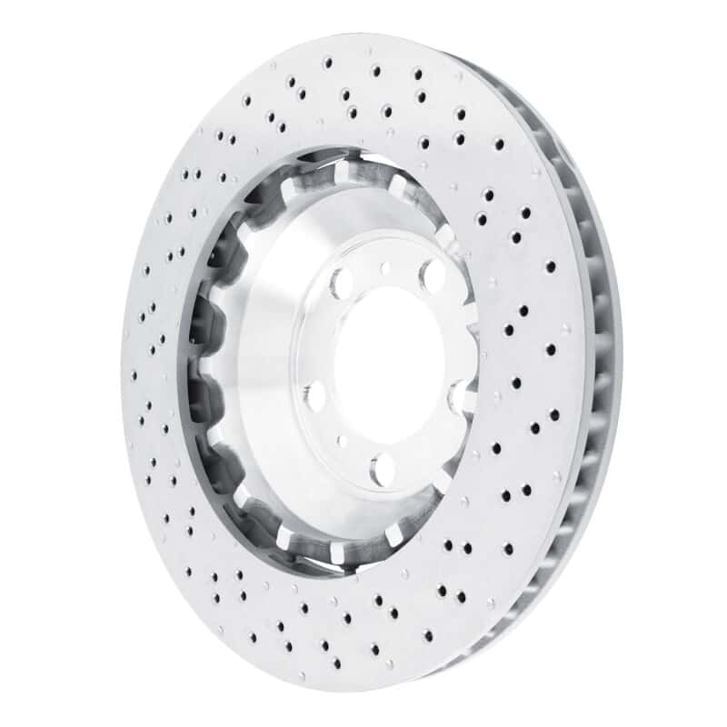 DFC — DFC 13-19 Porsche 911 Left Front Drilled Hi-Carbon Alloy Geomet Coated Rotor
DFC Brake Rotor - view 4