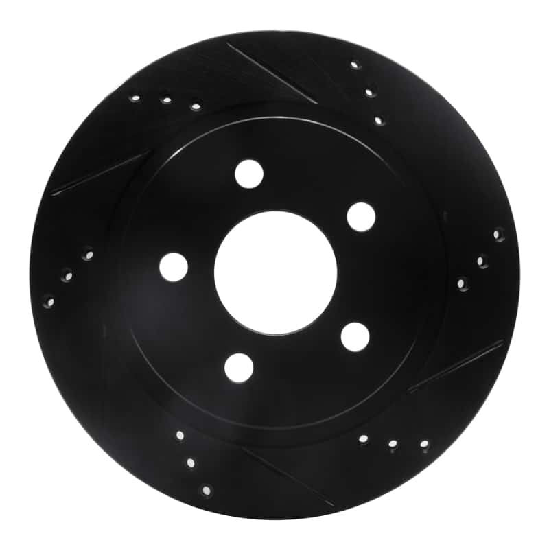 R1 Concepts — R1 93-97 Chevrolet Camaro Rear Right Drilled & Slotted Black Brake Rotor
R1 Brake Rotor Drill - view 1