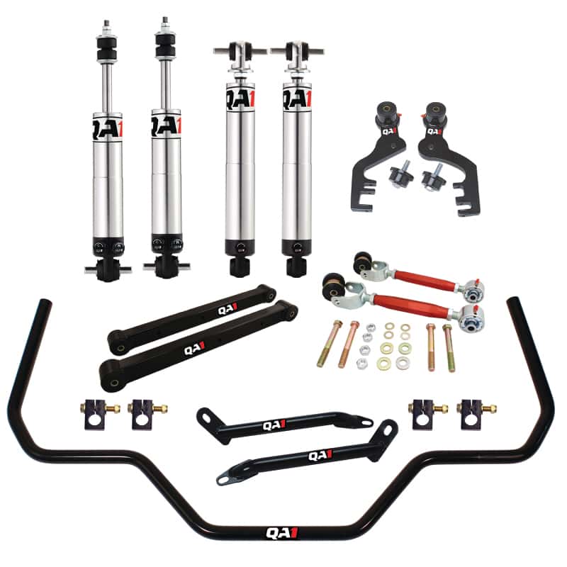 QA1 — QA1 68-72 GM A-Body Level 1 Drag Kit 2.0 w/ Shocks
Drag Suspension Kit - view 1