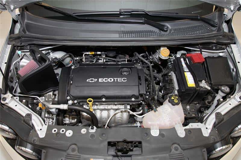 K&N Engineering — K&N 12 Chevy Sonic 1.8L Silver Typhoon Cold Air Intake
Performance Air Inta
Air Intake System - view 2