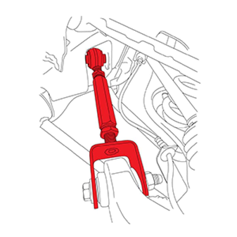 SPC Performance — SPC Performance 11-19 Ford Explorer Adjustable Toe Arm- (Rear)
ADJ. TOE ARM - view 2