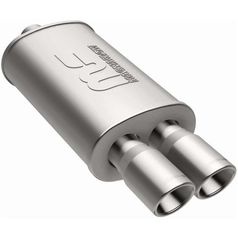 Magnaflow — MagnaFlow Muffler W/Tip Mag SS 14X5X8 2.25/3
Straight Through - view 3
