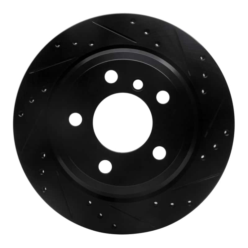 R1 Concepts — R1 06-20 BMW 325XI Rear Right Drilled & Slotted Black Brake Rotor
R1 Brake Rotor Drill - view 1