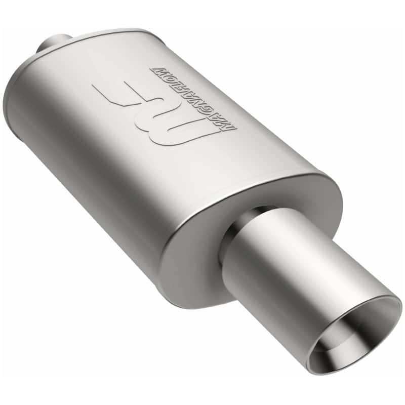 Magnaflow — MagnaFlow Muffler W/Tip Mag SS 14X5X8 2.25/4.
Straight Through - view 30