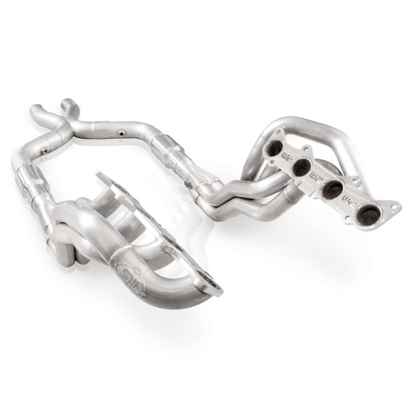 Stainless Works — Stainless Works 2011-14 Mustang GT Headers 1-7/8in Primaries 3in X-Pipe High-Flow Cats
Exhaust System - view 3