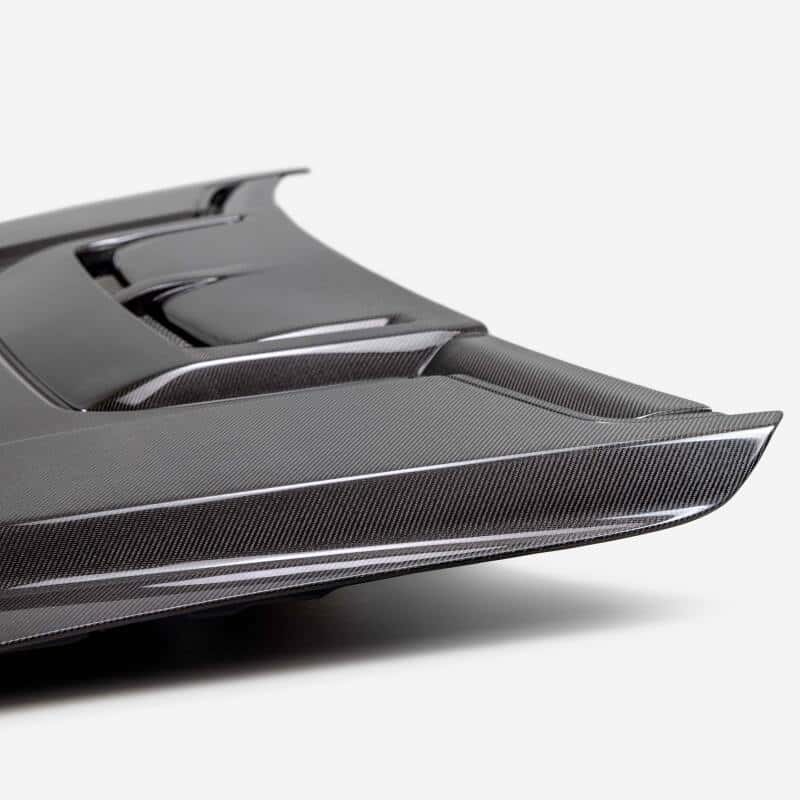 Anderson Composites — Anderson Composites 21-24 Ford Raptor Type-OE Carbon Fiber Hood - view 6