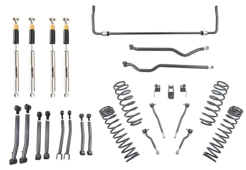 Belltech — Belltech 18-19 Wrangler Rubicon JL 4dr 4in. Lift Lift Kit
LIFT KIT - view 9