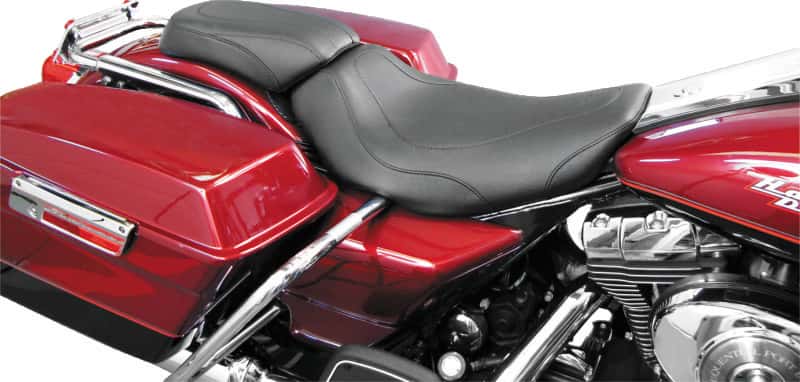 Mustang Motorcycle — Mustang 97-07 Harley Electra Glide Std, Road Glide Tripper Fastback Solo Seat - Black - view 3