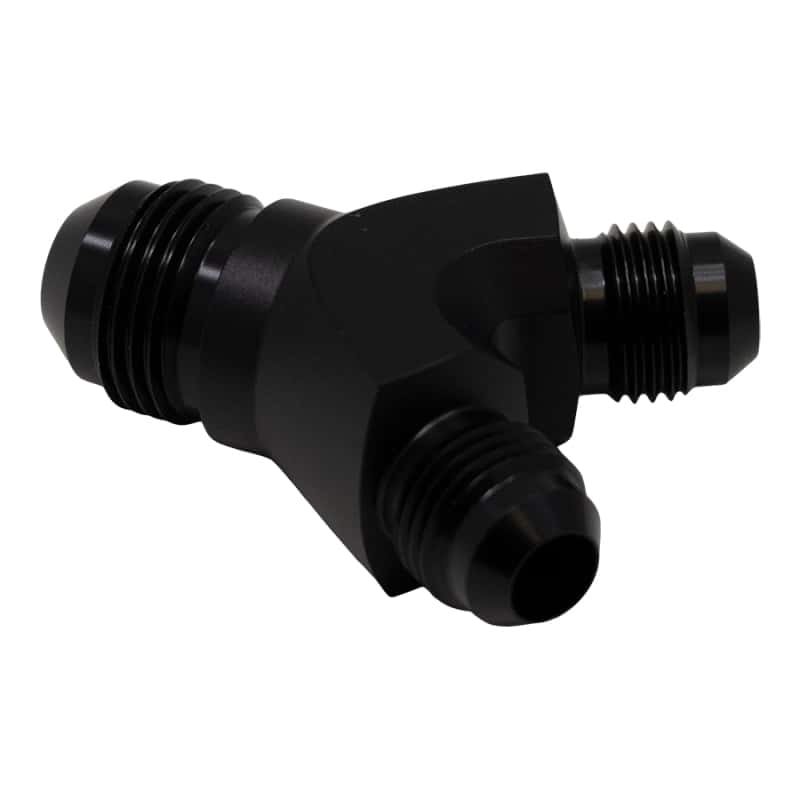 DeatschWerks — DeatschWerks 6AN Male Flare to 6AN Male Flare to 8AN Male Flare Y Fitting - Anodized Matte Black
Lines & Fittings - view 1