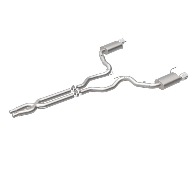 Magnaflow — MagnaFlow Cat Back, SS, 3in, Street, Dual Split Polished 4.5in Tips 2015 Ford Mustang GT V8 5.0L
Cat-Back - view 15
