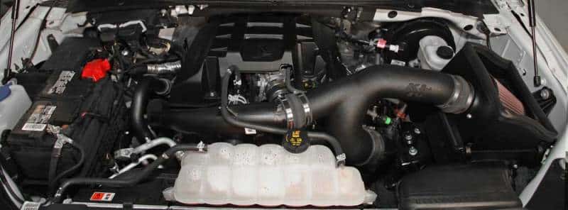 K&N Engineering — K&N 2015 FORD F150 2.7L V6 Performance Intake Kit
Performance Air Inta
Air Intake System - view 3