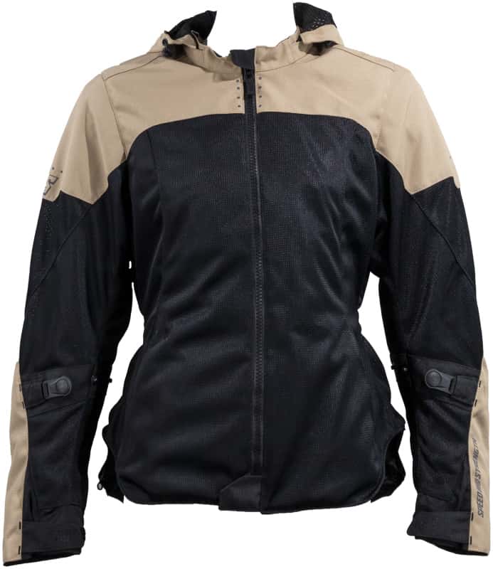 Speed and Strength — Speed and Strength Starstruck Mesh Jacket Trench Tan/Black Womens - Large - view 4
