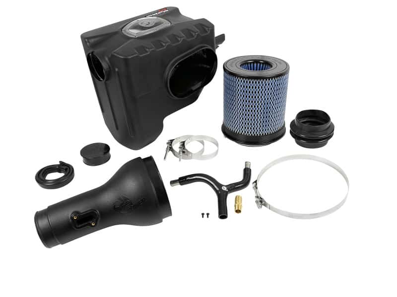 aFe — aFe Momentum HD Pro 10R Cold Air Intake System 17-19 Nissan Titan XD V8-5.6L
Momentum GT Intake - view 6