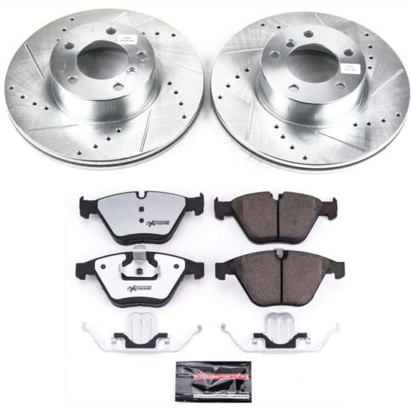 PowerStop — Power Stop 11-12 BMW 328i xDrive Front Z26 Street Warrior Brake Kit - view 1