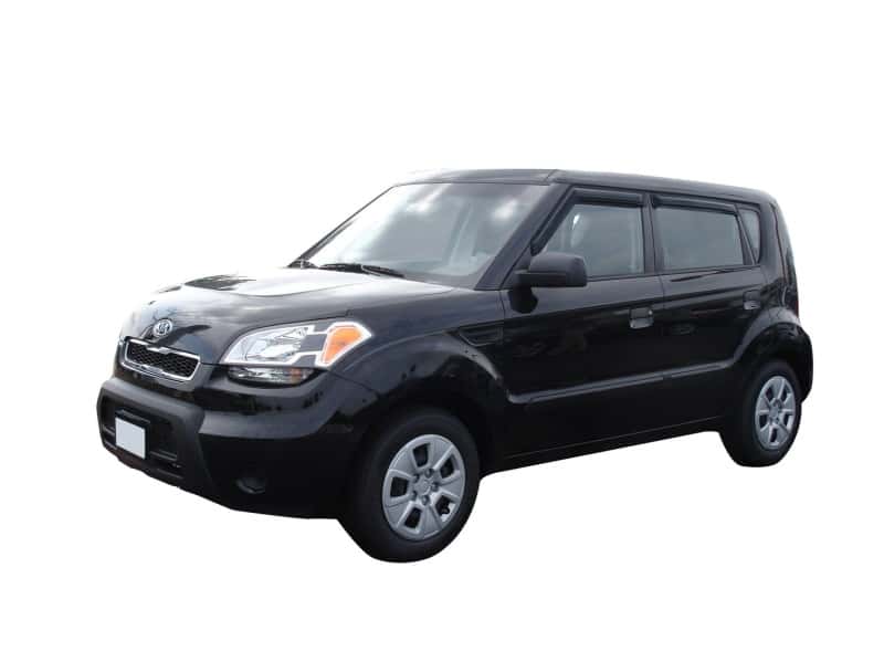 AVS — AVS 09-13 Kia Soul Ventvisor Outside Mount Window Deflectors 4pc - Smoke
Side Window Vent
VENTVISOR 4PC - view 3