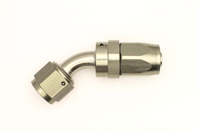 DeatschWerks — DeatschWerks 8AN Female Swivel 45-Degree Hose End CPE
Lines & Fittings - view 4