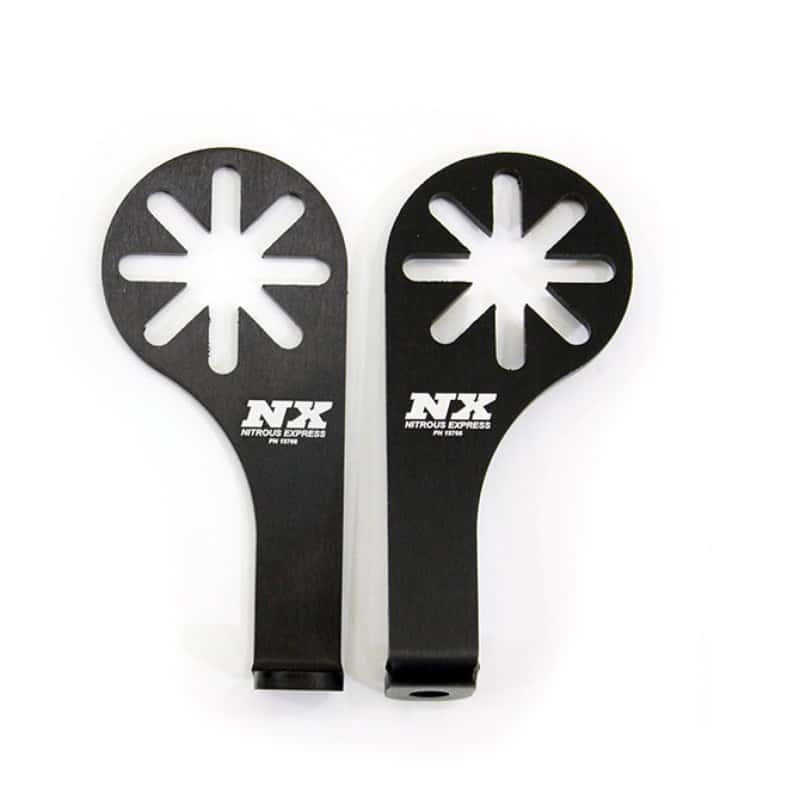 Nitrous Express — Nitrous Express Solenoid Bracket for Coyote w/Boss Manifold
Solenoid Bracket
Fuel/N2OSolBrkt - view 1
