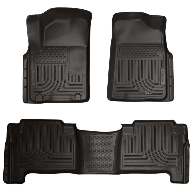Husky Liners — Husky Liners 2011 Infiniti QX56 WeatherBeater Combo Black Floor Liners
Floor Liners - view 3