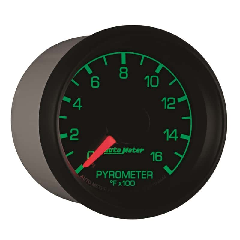 AutoMeter — Autometer Factory Match Ford 52.4mm Full Sweep Electronic 0-1600 Deg F EGT/Pyrometer Gauge
GA 2" EGT 1600F FFM - view 13