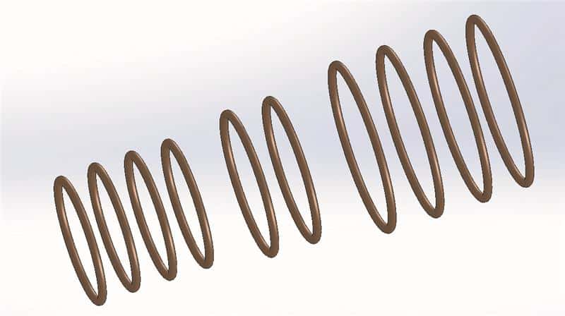 Cometic Gasket — Cometic ATI 6in Damper O-Ring Rebuild Kit - 4 Ring Design
Damper Rebuild Kit - view 1
