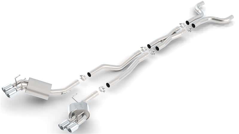 Borla — Borla 12-14 Chevrolet Camaro ZL1 Coupe 6.2L 8cyl AT/MT 6spd RWD Aggressive ATAK Catback Exhaust
Cat-Back System
ExhstSysKt - view 1