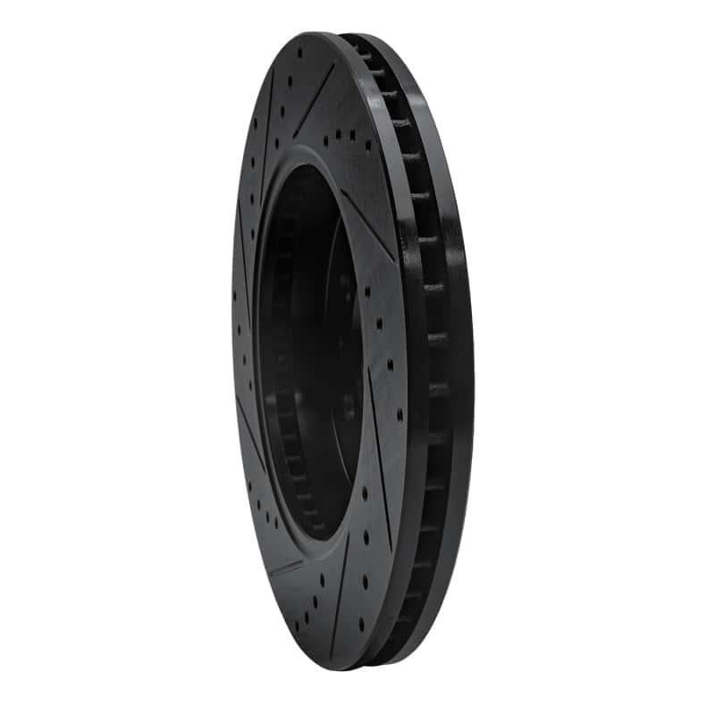 R1 Concepts — R1 09-09 Ford F-150 RWD Front Right Drilled & Slotted Black Brake Rotor
R1 Brake Rotor Drill - view 4