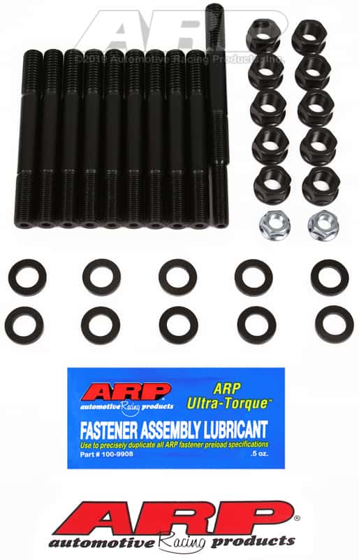 ARP — ARP Ford 351W 2-Bolt Main Stud Kit Dual Rear Sump Oil Pan - view 1
