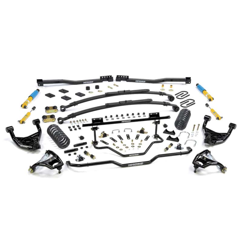 Hotchkis — Hotchkis 67-69 Camaro Firebird Coupe Small Block 3 in. Drop Stage 2 TVS
Stg 2 TVS Kit Extrm
SuspUpKt - view 1