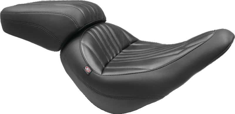 Mustang Motorcycle — Mustang 20-21 Harley Low Rider & Sport Glide Standard Touring Solo Seat Dagger - Black - view 2