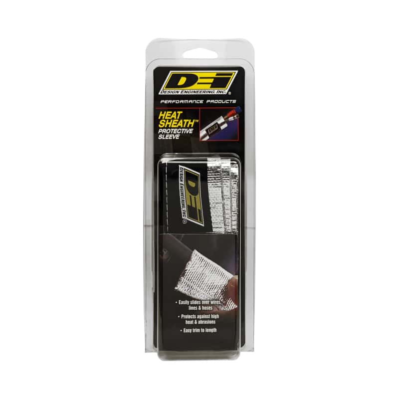 DEI — DEI Heat Sheath 3/4in x 3ft - Aluminized Sleeving - Sewn Edge
Heat Shield Sleeve - view 6