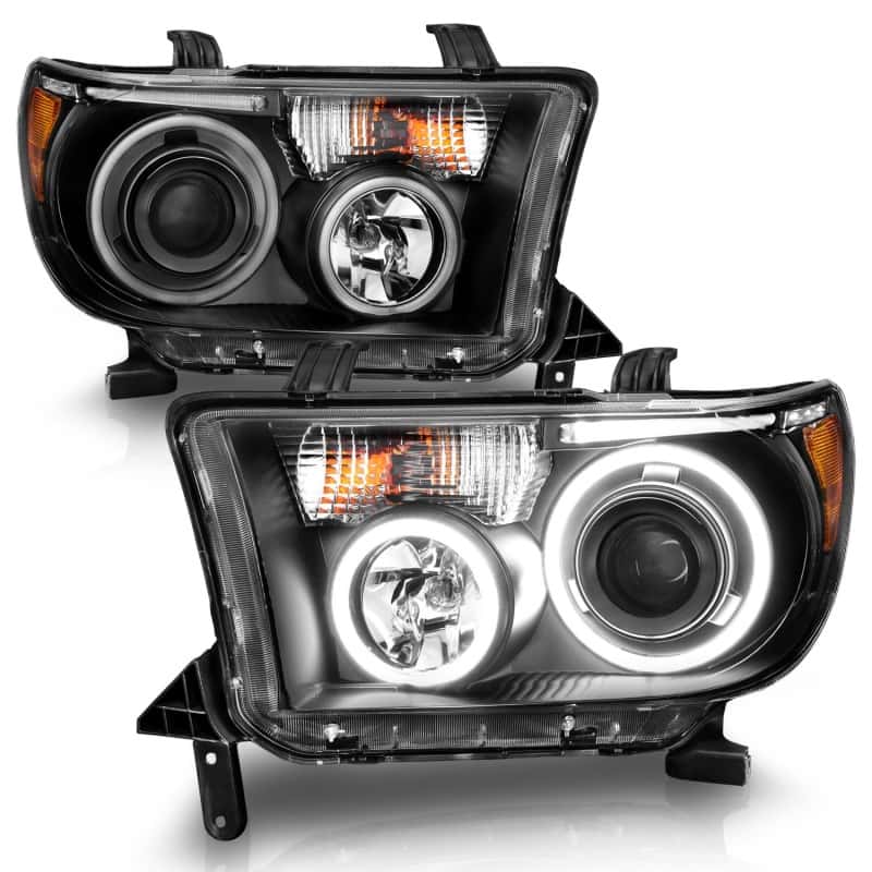 ANZO — ANZO 2007-2013 Toyota Tundra Projector Headlights w/ Halo Black (CCFL)
Head Light Set
HdLtSet - view 3
