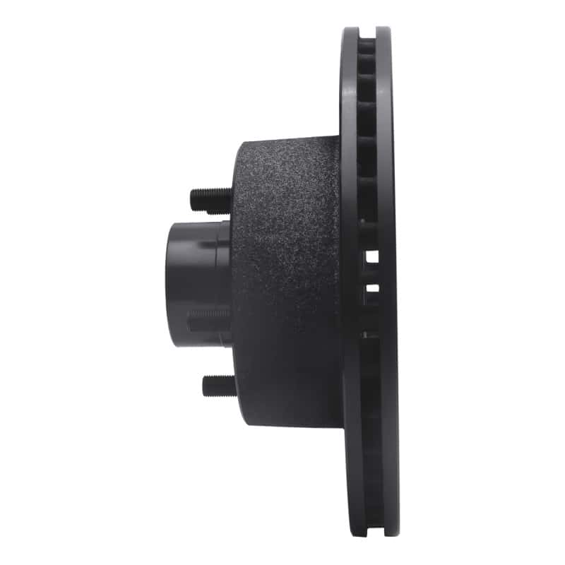 R1 Concepts — R1 73-89 Chrysler CORDOBA Front Right Drilled & Slotted Black Brake Rotor
R1 Brake Rotor Drill - view 3