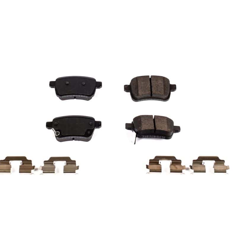 PowerStop — Power Stop 14-19 Fiat 500L Rear Z17 Evolution Ceramic Brake Pads w/Hardware
Z17 Brake Pads - view 1