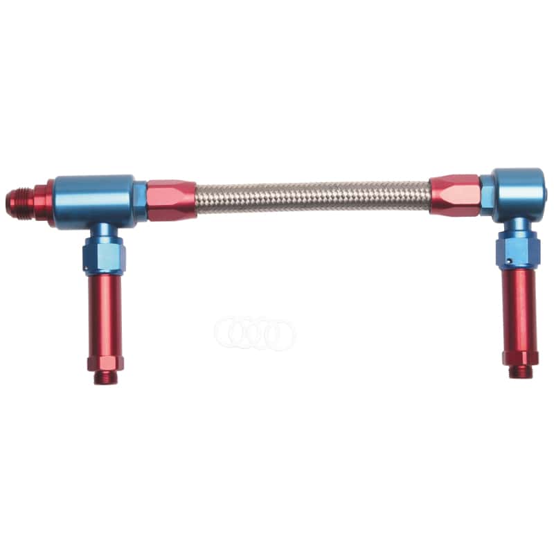 Russell — Russell Performance -8 AN to -8 AN ProFlex Demon Carb Dual Inlet Carb Kit (Red/Blue)
Carburetor Fuel Line - view 2