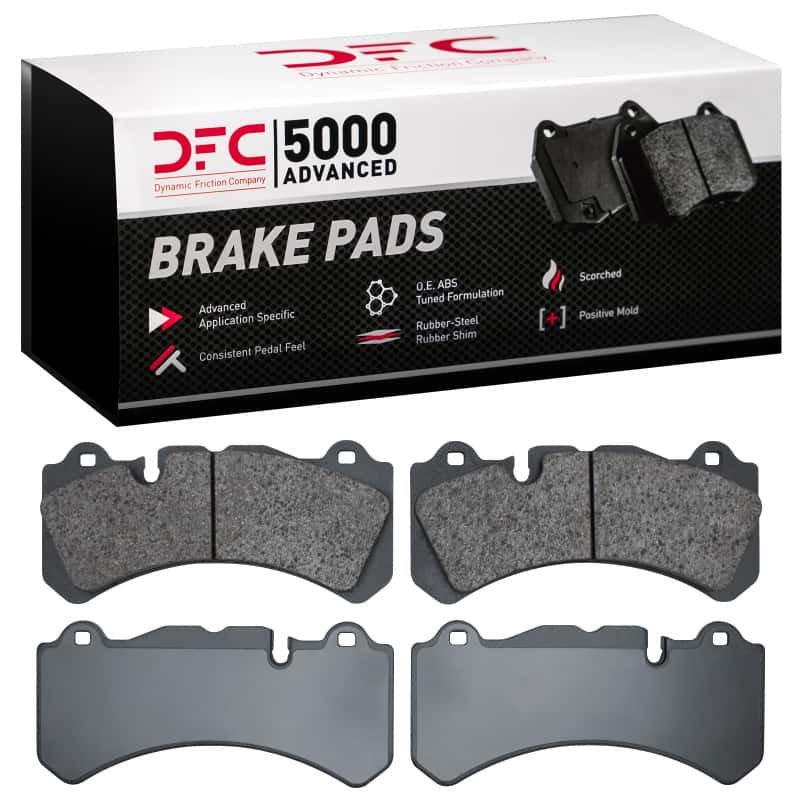 DFC — DFC 16-17 Volvo S60/V60 Front 5000 Advanced Low Metallic Brake Pads
DFC Brake Pad Set - view 4