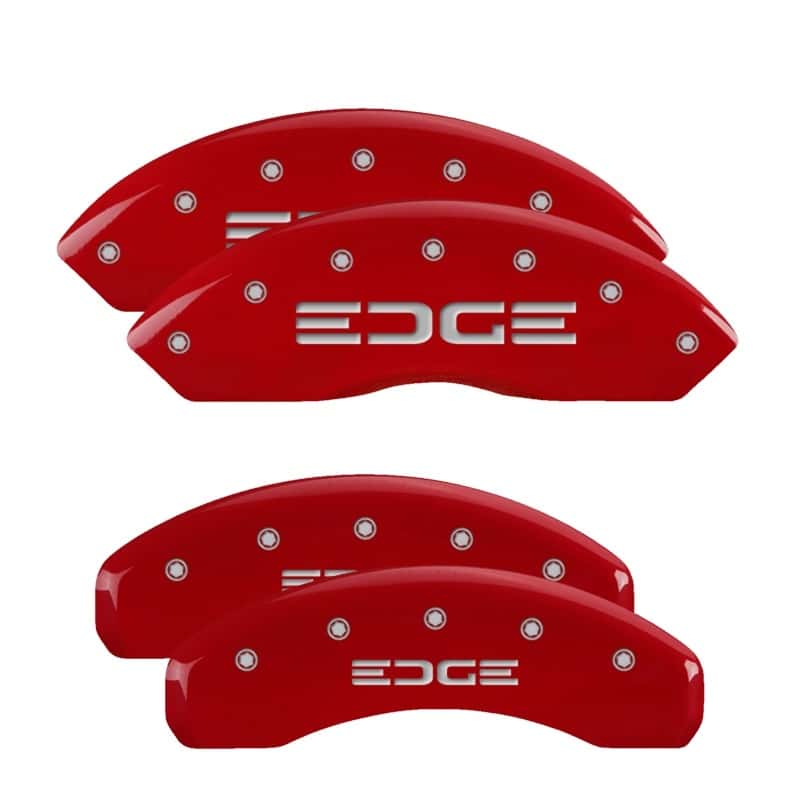 MGP — MGP 4 Caliper Covers Engraved Front & Rear Edge Red finish silver ch
Caliper Covers - view 1