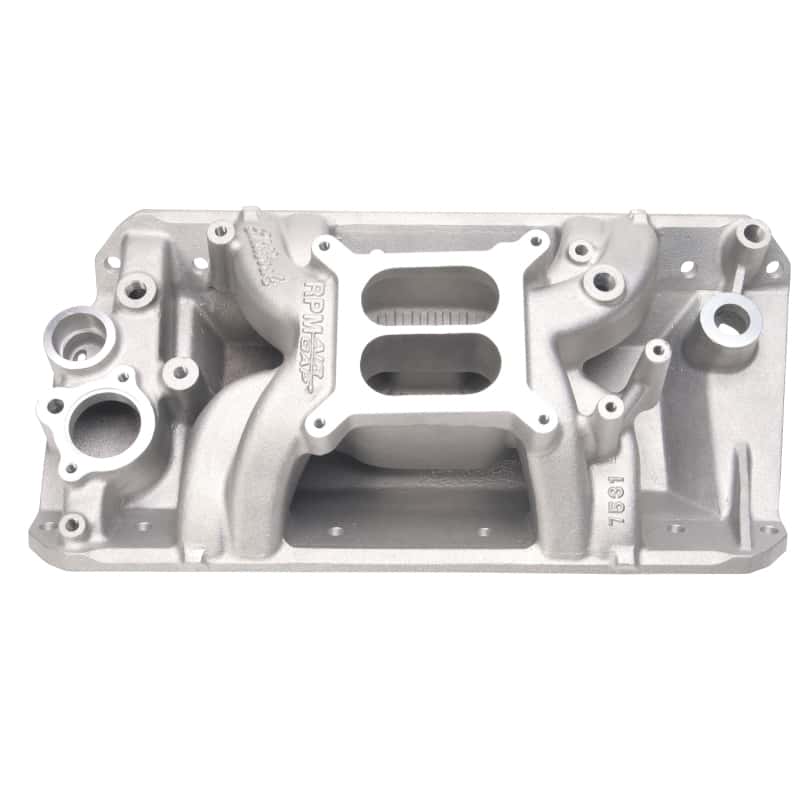 Edelbrock — Edelbrock AMC Air Gap Manifold 304-401 CI Engines
MANIFOLD - view 3