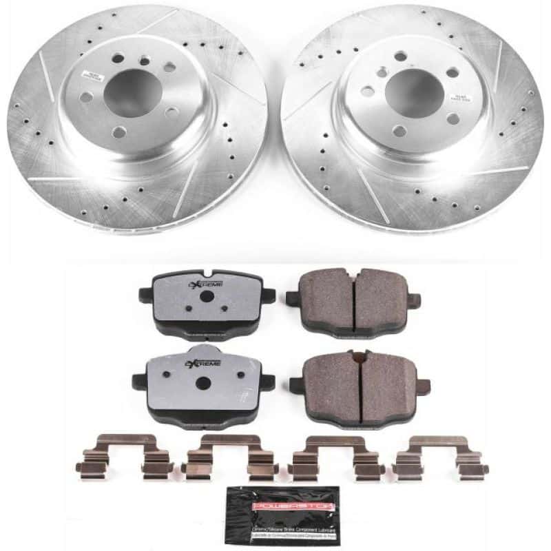 PowerStop — Power Stop 11-16 BMW 550i Rear Z26 Street Warrior Brake Kit - view 1
