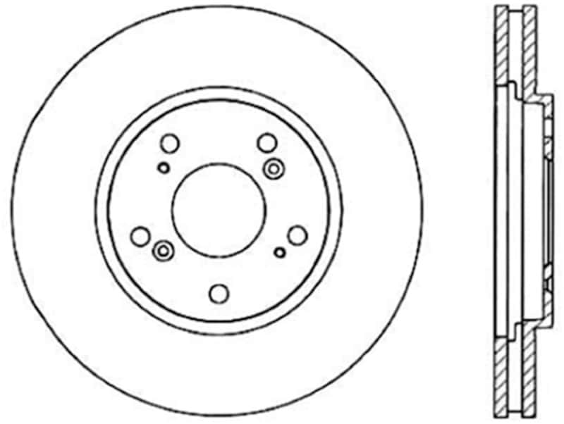 Stoptech — StopTech 91-96 Acura NSX Cryo Slotted Rear Right Sport Brake Rotor
Cryosport Slot Rotor
Disc Brake Rotor - view 1