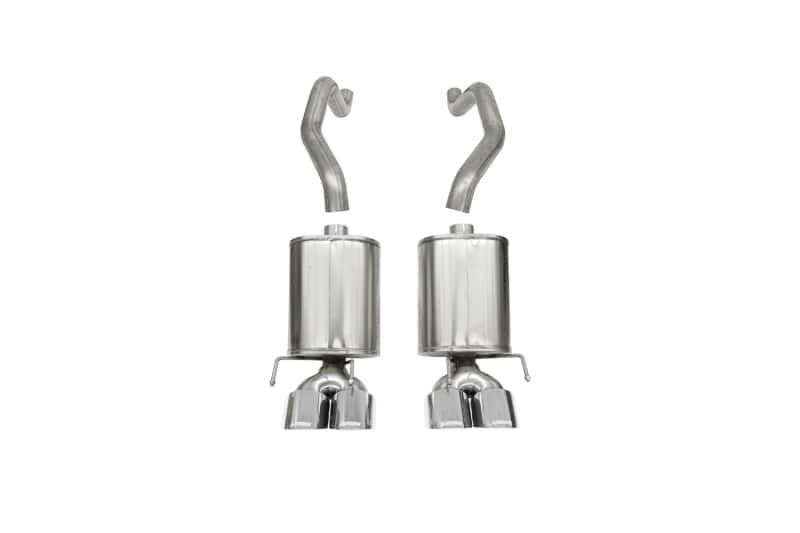 CORSA Performance — Corsa 2009-2013 Chevrolet Corvette (C6) 6.2L Polished Sport Axle-Back Exhaust w/4.5in Tips
Exhaust - view 2